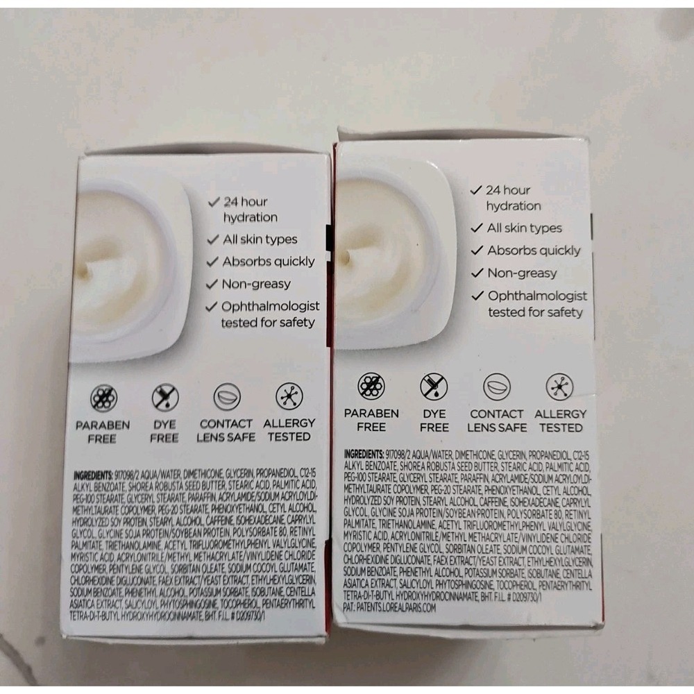 Loreal Revitalift Eye Cream Anti-Wrinkle‎ Firming Soothing Depuff 0.5fl.oz X 2 - Picture 4 of 6